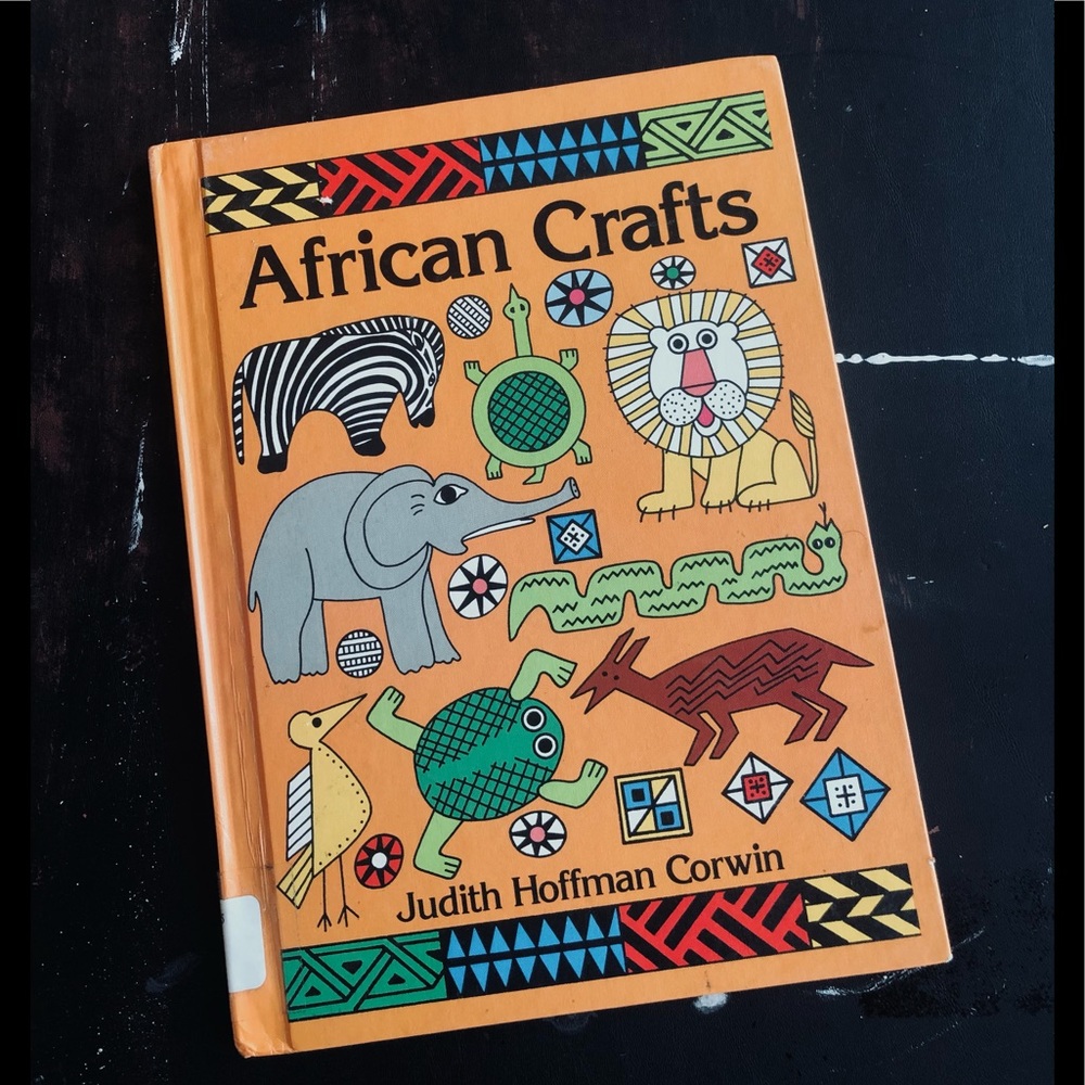 Vintage AFRICAN CRAFTS book